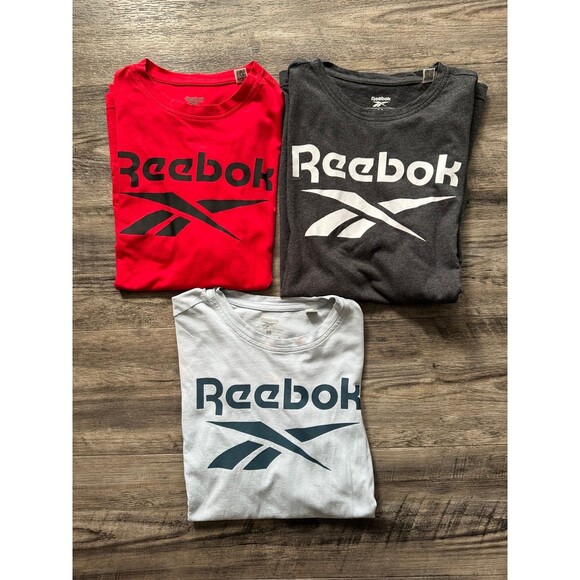 3 Reebok Men’s Medium T-Shirts - used - Picture 1 of 5